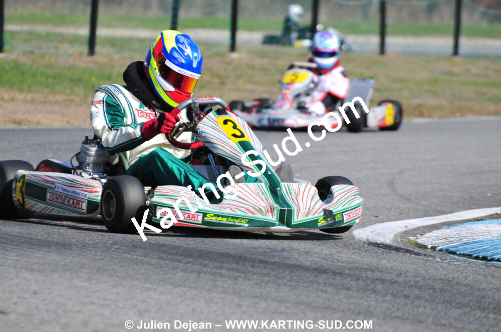 07/03/2010 : 1ère manche du Championnat du Sud 2010 à Lavelanet (photos Julien Dejean) 2010 — karting