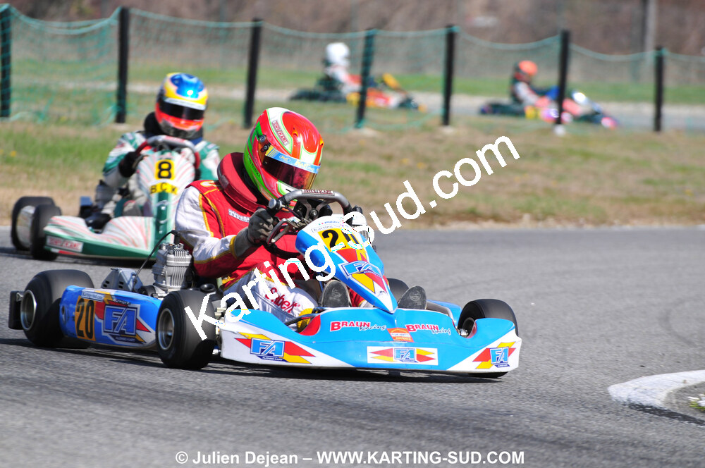 07/03/2010 : 1ère manche du Championnat du Sud 2010 à Lavelanet (photos Julien Dejean) 2010 — karting