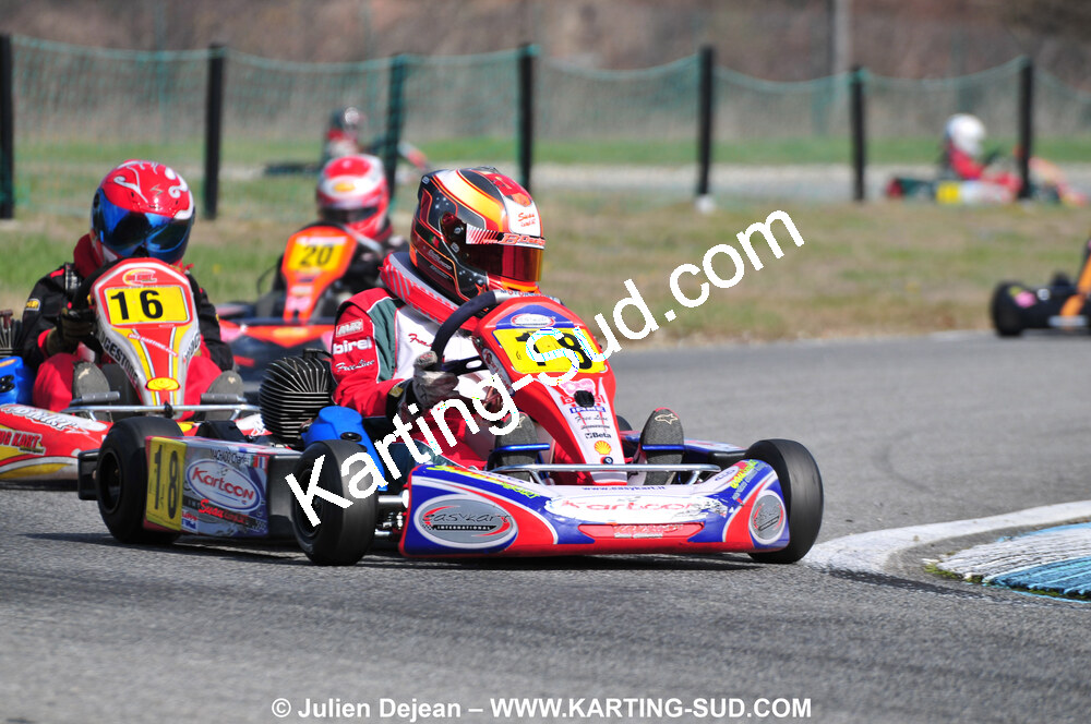 07/03/2010 : 1ère manche du Championnat du Sud 2010 à Lavelanet (photos Julien Dejean) 2010 — karting