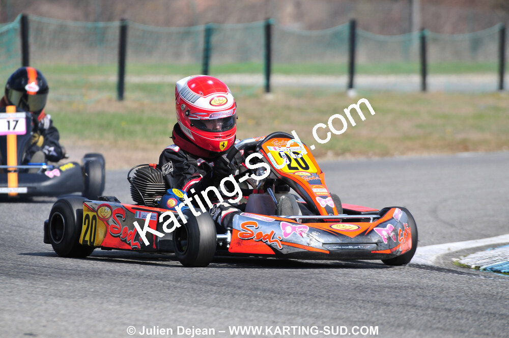 07/03/2010 : 1ère manche du Championnat du Sud 2010 à Lavelanet (photos Julien Dejean) 2010 — karting
