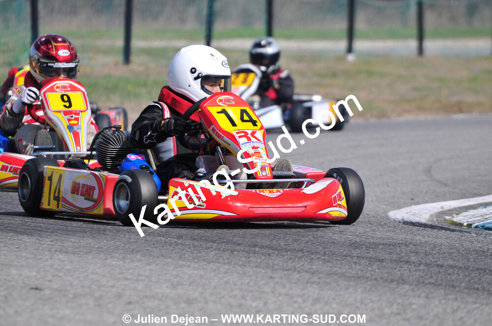 07/03/2010 : 1ère manche du Championnat du Sud 2010 à Lavelanet (photos Julien Dejean) 2010 — karting