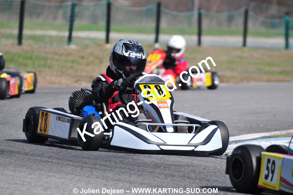 07/03/2010 : 1ère manche du Championnat du Sud 2010 à Lavelanet (photos Julien Dejean) 2010 — karting