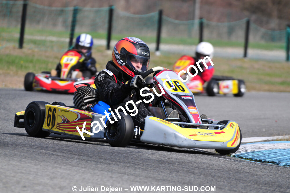 07/03/2010 : 1ère manche du Championnat du Sud 2010 à Lavelanet (photos Julien Dejean) 2010 — karting