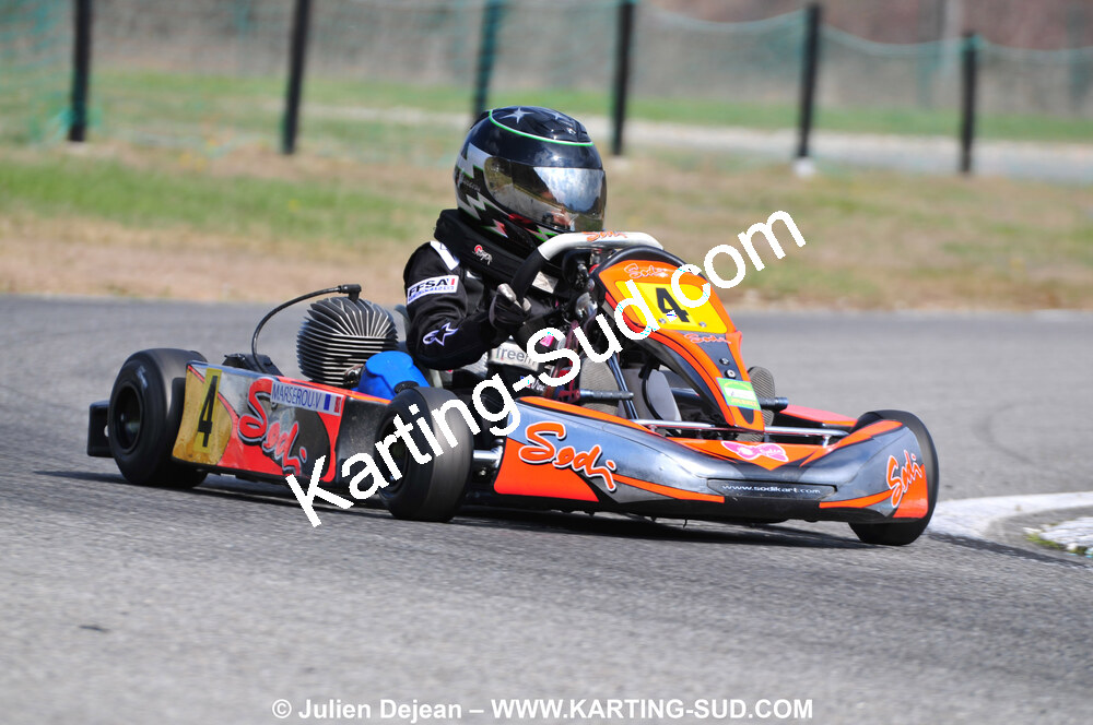 07/03/2010 : 1ère manche du Championnat du Sud 2010 à Lavelanet (photos Julien Dejean) 2010 — karting