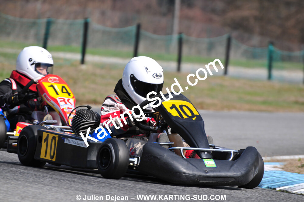 07/03/2010 : 1ère manche du Championnat du Sud 2010 à Lavelanet (photos Julien Dejean) 2010 — karting