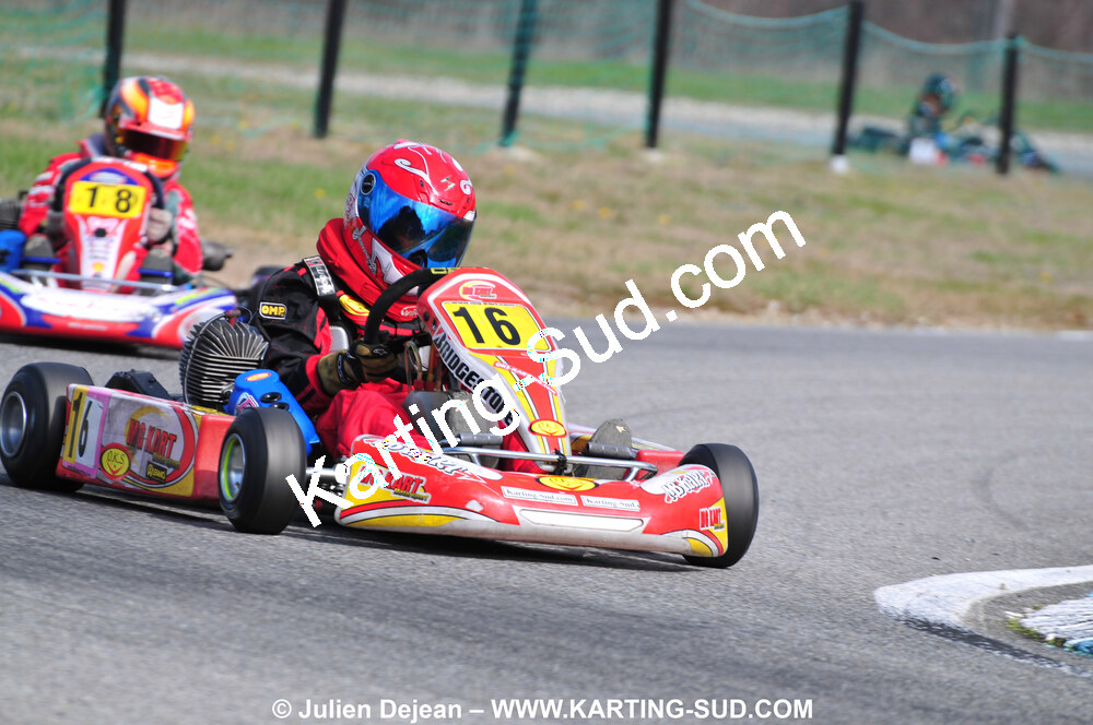 07/03/2010 : 1ère manche du Championnat du Sud 2010 à Lavelanet (photos Julien Dejean) 2010 — karting