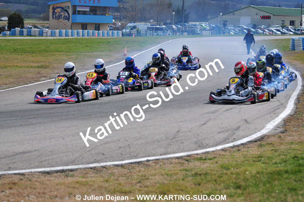07/03/2010 : 1ère manche du Championnat du Sud 2010 à Lavelanet (photos Julien Dejean) 2010 — karting