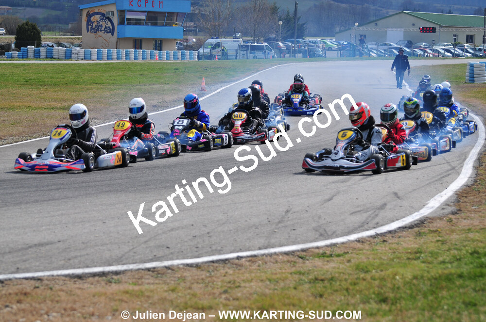 07/03/2010 : 1ère manche du Championnat du Sud 2010 à Lavelanet (photos Julien Dejean) 2010 — karting