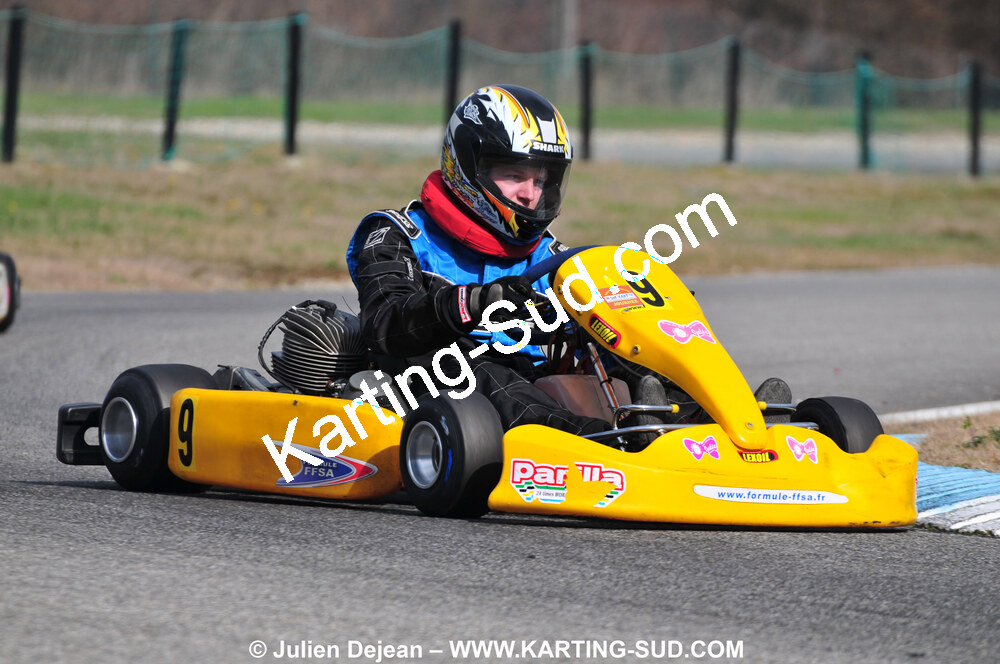 07/03/2010 : 1ère manche du Championnat du Sud 2010 à Lavelanet (photos Julien Dejean) 2010 — karting