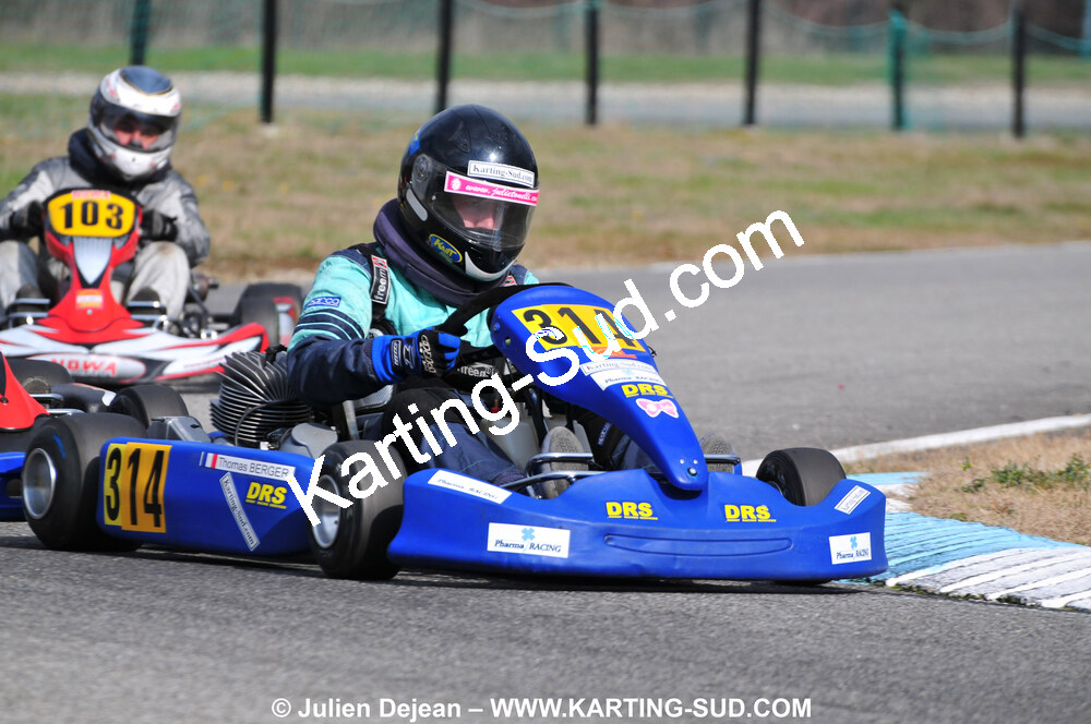 07/03/2010 : 1ère manche du Championnat du Sud 2010 à Lavelanet (photos Julien Dejean) 2010 — karting
