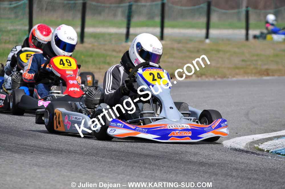 07/03/2010 : 1ère manche du Championnat du Sud 2010 à Lavelanet (photos Julien Dejean) 2010 — karting