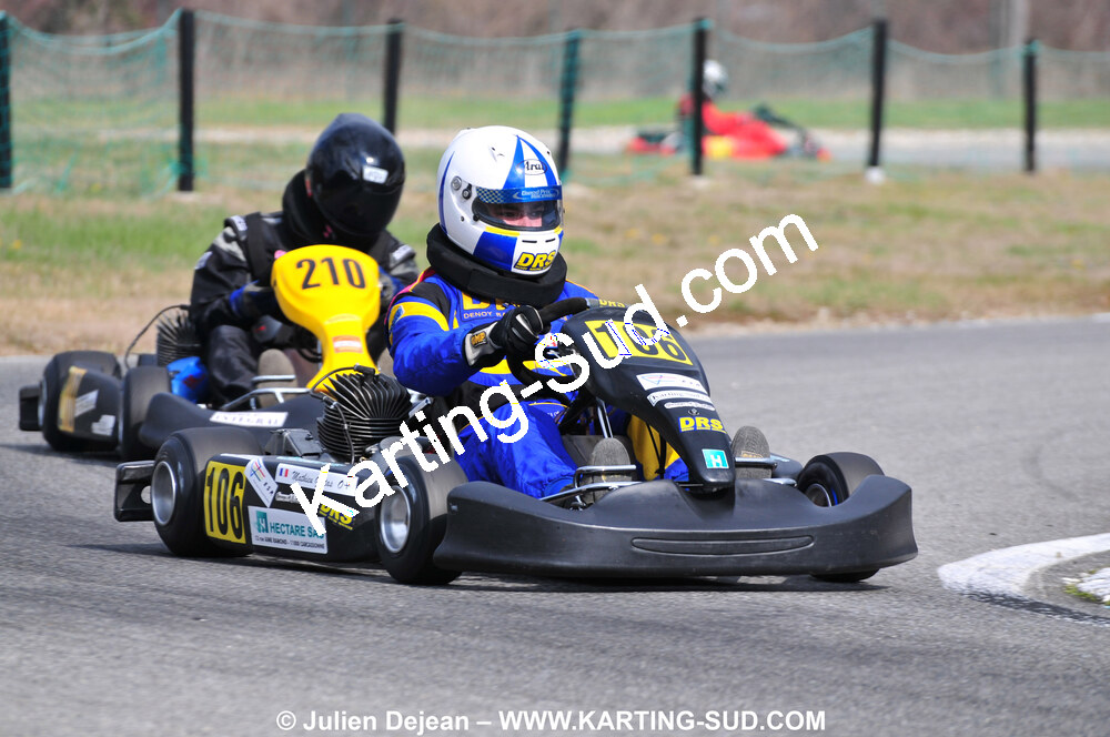 07/03/2010 : 1ère manche du Championnat du Sud 2010 à Lavelanet (photos Julien Dejean) 2010 — karting