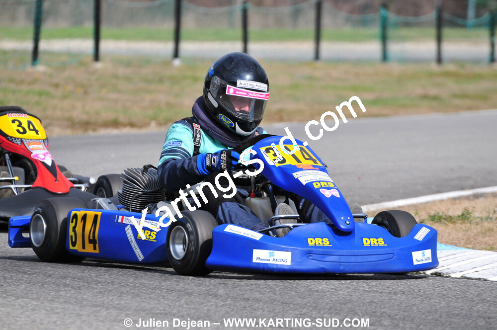 07/03/2010 : 1ère manche du Championnat du Sud 2010 à Lavelanet (photos Julien Dejean) 2010 — karting