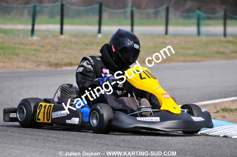 07/03/2010 : 1ère manche du Championnat du Sud 2010 à Lavelanet (photos Julien Dejean) 2010 — karting