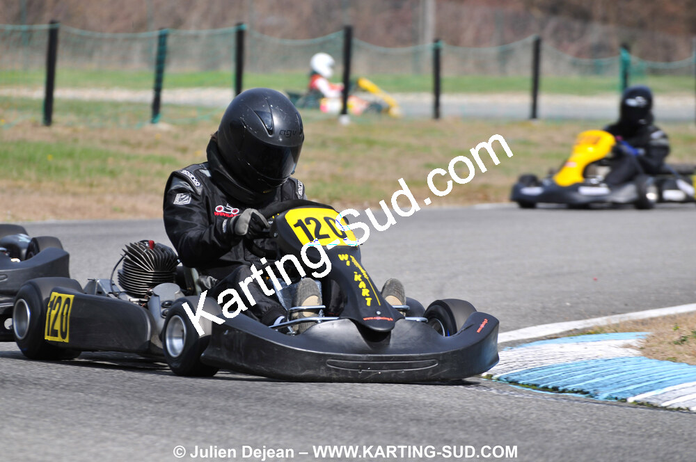 07/03/2010 : 1ère manche du Championnat du Sud 2010 à Lavelanet (photos Julien Dejean) 2010 — karting