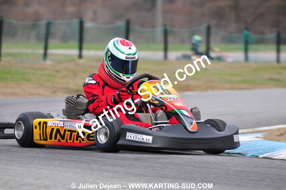 07/03/2010 : 1ère manche du Championnat du Sud 2010 à Lavelanet (photos Julien Dejean) 2010 — karting