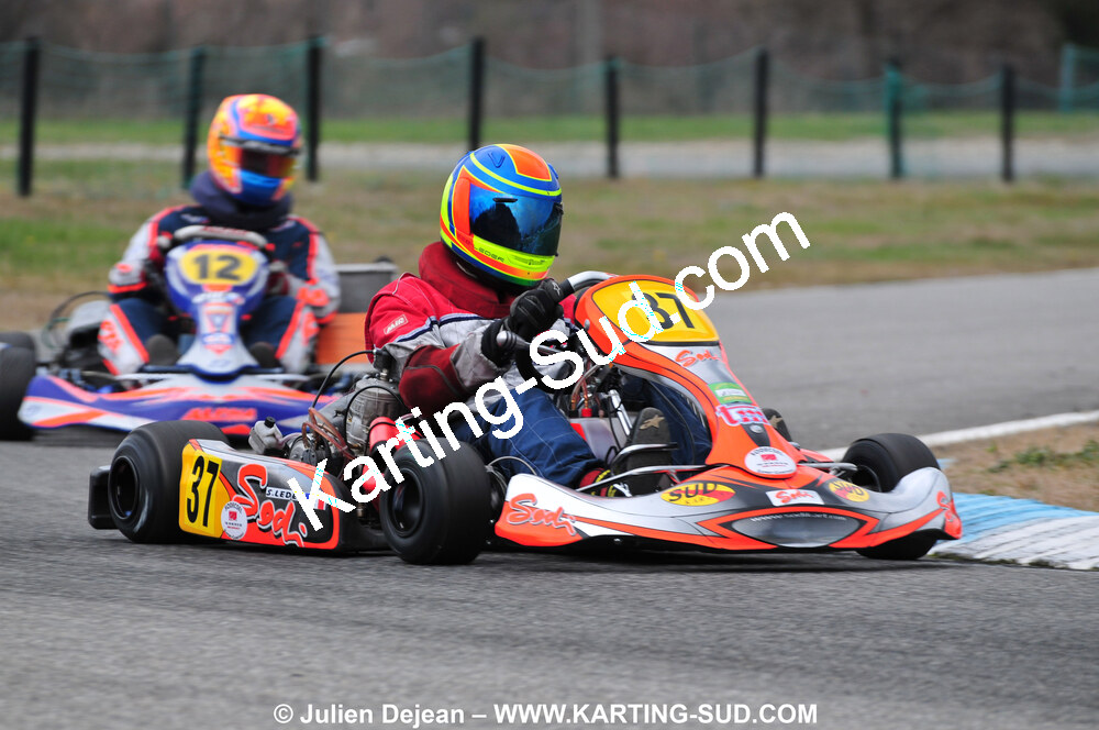 07/03/2010 : 1ère manche du Championnat du Sud 2010 à Lavelanet (photos Julien Dejean) 2010 — karting