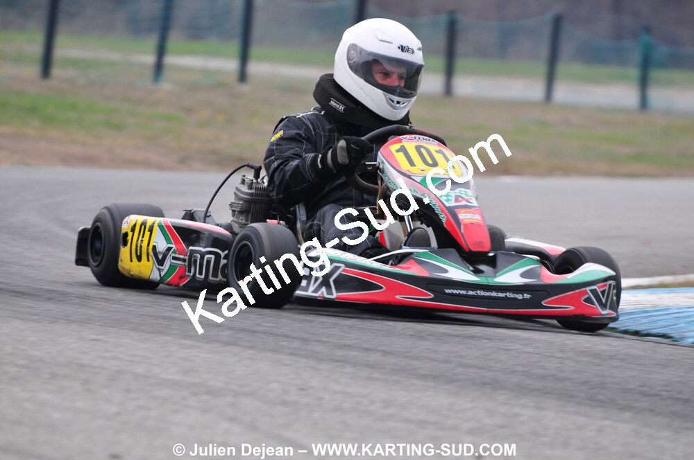 07/03/2010 : 1ère manche du Championnat du Sud 2010 à Lavelanet (photos Julien Dejean) 2010 — karting