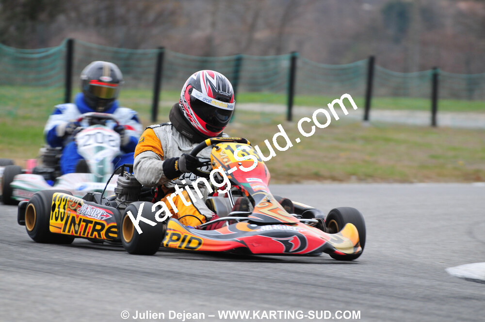 07/03/2010 : 1ère manche du Championnat du Sud 2010 à Lavelanet (photos Julien Dejean) 2010 — karting