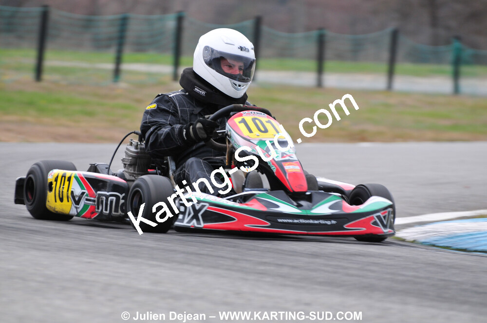 07/03/2010 : 1ère manche du Championnat du Sud 2010 à Lavelanet (photos Julien Dejean) 2010 — karting