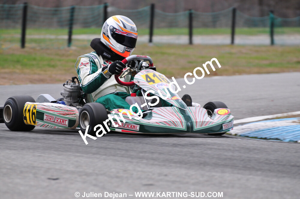 07/03/2010 : 1ère manche du Championnat du Sud 2010 à Lavelanet (photos Julien Dejean) 2010 — karting