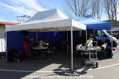 07/03/2010 : 1ère manche du Championnat du Sud 2010 à Lavelanet (photos Patrick Lascombes) 2010 — karting