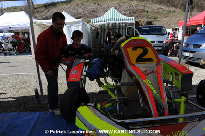 07/03/2010 : 1ère manche du Championnat du Sud 2010 à Lavelanet (photos Patrick Lascombes) 2010 — karting