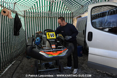 07/03/2010 : 1ère manche du Championnat du Sud 2010 à Lavelanet (photos Patrick Lascombes) 2010 — karting