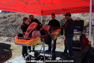 07/03/2010 : 1ère manche du Championnat du Sud 2010 à Lavelanet (photos Patrick Lascombes) 2010 — karting