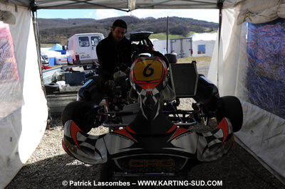 07/03/2010 : 1ère manche du Championnat du Sud 2010 à Lavelanet (photos Patrick Lascombes) 2010 — karting