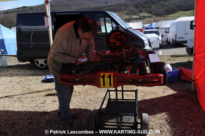 07/03/2010 : 1ère manche du Championnat du Sud 2010 à Lavelanet (photos Patrick Lascombes) 2010 — karting
