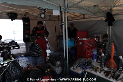 07/03/2010 : 1ère manche du Championnat du Sud 2010 à Lavelanet (photos Patrick Lascombes) 2010 — karting