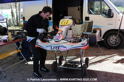07/03/2010 : 1ère manche du Championnat du Sud 2010 à Lavelanet (photos Patrick Lascombes) 2010 — karting