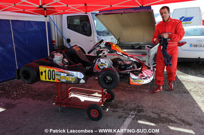 07/03/2010 : 1ère manche du Championnat du Sud 2010 à Lavelanet (photos Patrick Lascombes) 2010 — karting