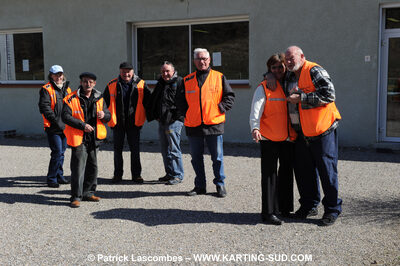 07/03/2010 : 1ère manche du Championnat du Sud 2010 à Lavelanet (photos Patrick Lascombes) 2010 — karting