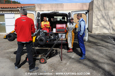 07/03/2010 : 1ère manche du Championnat du Sud 2010 à Lavelanet (photos Patrick Lascombes) 2010 — karting