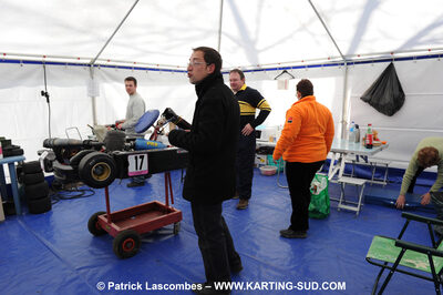 07/03/2010 : 1ère manche du Championnat du Sud 2010 à Lavelanet (photos Patrick Lascombes) 2010 — karting