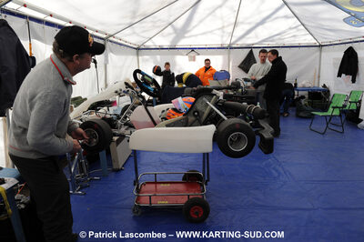 07/03/2010 : 1ère manche du Championnat du Sud 2010 à Lavelanet (photos Patrick Lascombes) 2010 — karting