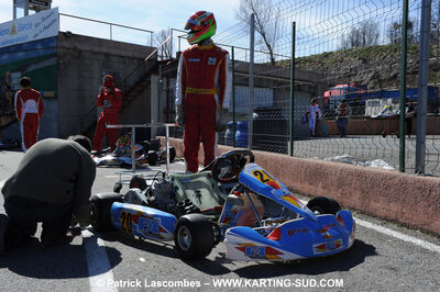 07/03/2010 : 1ère manche du Championnat du Sud 2010 à Lavelanet (photos Patrick Lascombes) 2010 — karting