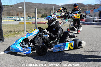 07/03/2010 : 1ère manche du Championnat du Sud 2010 à Lavelanet (photos Patrick Lascombes) 2010 — karting