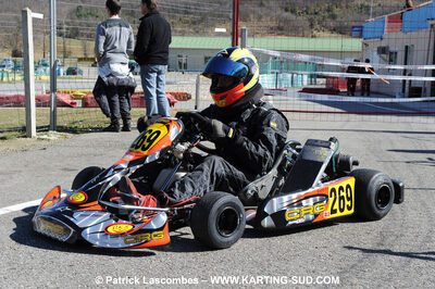 07/03/2010 : 1ère manche du Championnat du Sud 2010 à Lavelanet (photos Patrick Lascombes) 2010 — karting