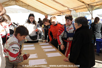 07/03/2010 : 1ère manche du Championnat du Sud 2010 à Lavelanet (photos Patrick Lascombes) 2010 — karting