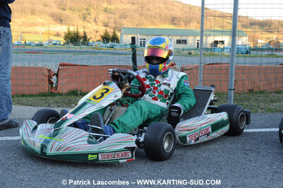 07/03/2010 : 1ère manche du Championnat du Sud 2010 à Lavelanet (photos Patrick Lascombes) 2010 — karting