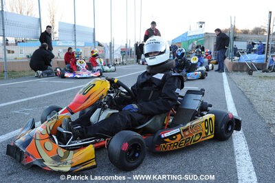 07/03/2010 : 1ère manche du Championnat du Sud 2010 à Lavelanet (photos Patrick Lascombes) 2010 — karting