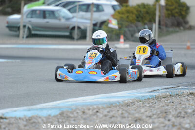07/03/2010 : 1ère manche du Championnat du Sud 2010 à Lavelanet (photos Patrick Lascombes) 2010 — karting