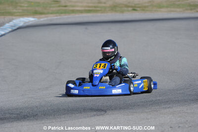 07/03/2010 : 1ère manche du Championnat du Sud 2010 à Lavelanet (photos Patrick Lascombes) 2010 — karting