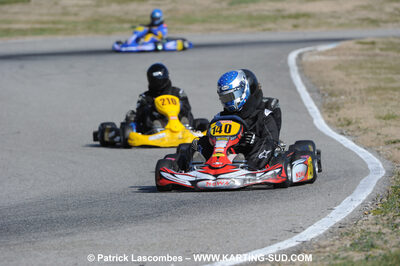 07/03/2010 : 1ère manche du Championnat du Sud 2010 à Lavelanet (photos Patrick Lascombes) 2010 — karting