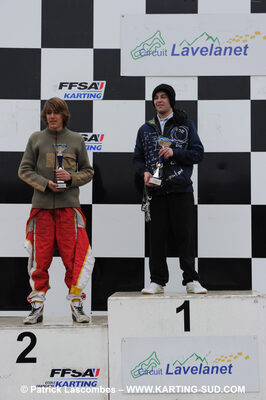 07/03/2010 : 1ère manche du Championnat du Sud 2010 à Lavelanet (photos Patrick Lascombes) 2010 — karting