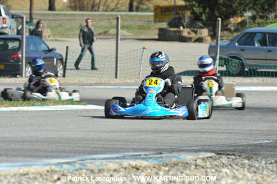 07/03/2010 : 1ère manche du Championnat du Sud 2010 à Lavelanet (photos Patrick Lascombes) 2010 — karting