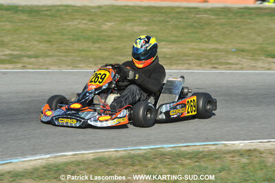 07/03/2010 : 1ère manche du Championnat du Sud 2010 à Lavelanet (photos Patrick Lascombes) 2010 — karting